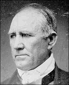 Photo of Governor Sam Houston who opposed leaving the union