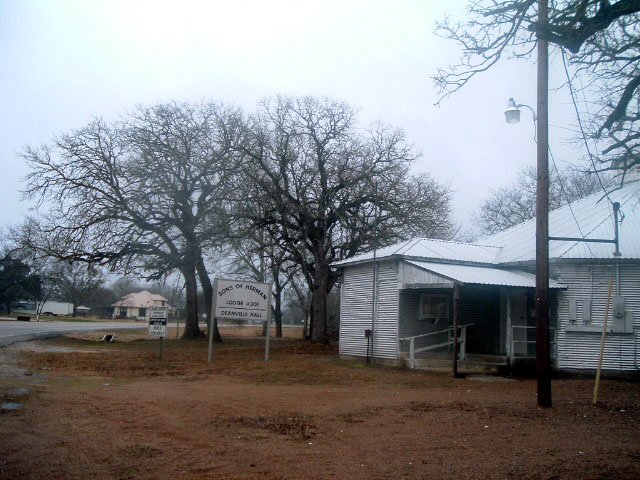 Photo of the Sons of Herman Hall in Deanville Texas