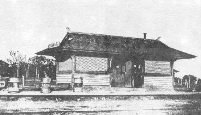 Photo of the Train Depot in Cedar Park Texas